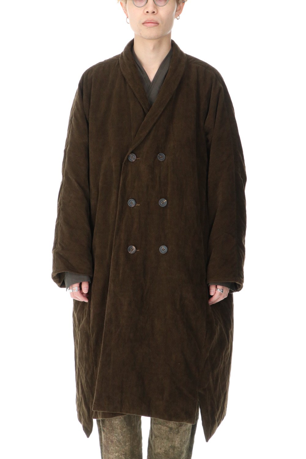 Corduroy Double Down Coat