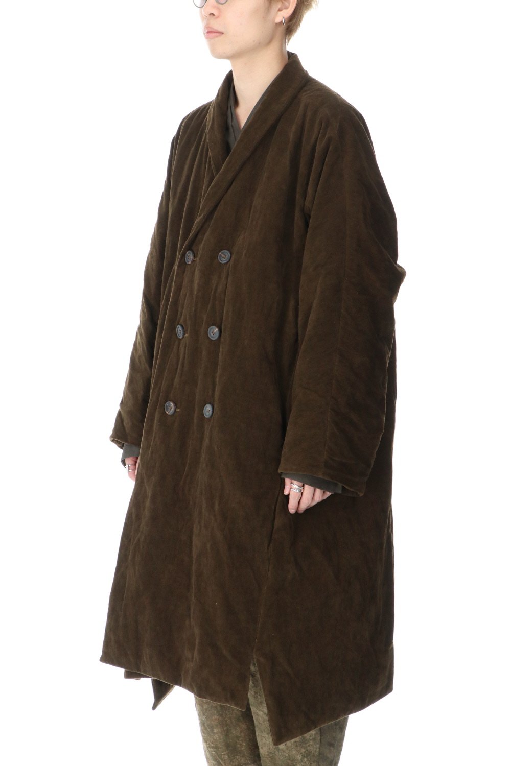 Corduroy Double Down Coat