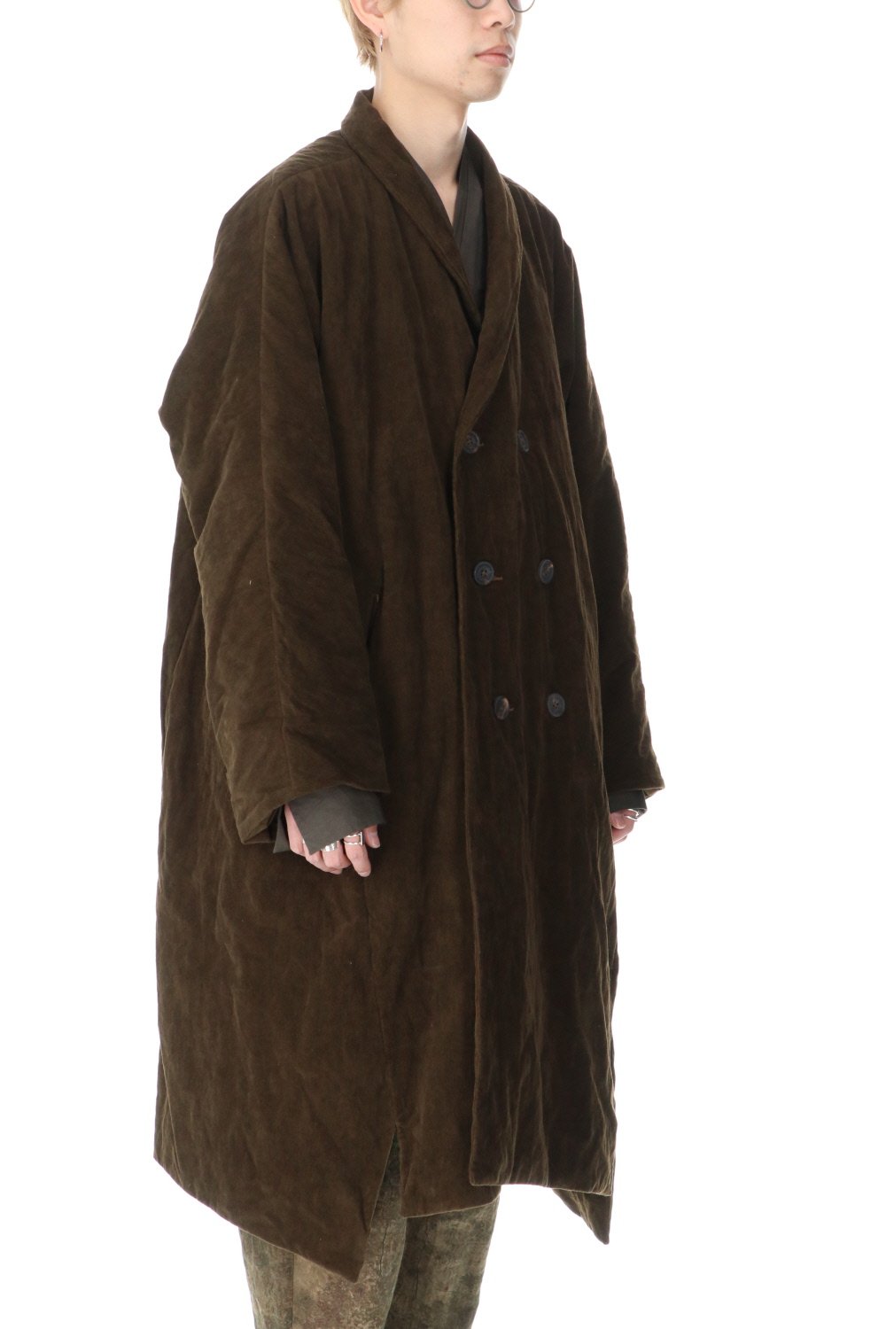 Corduroy Double Down Coat