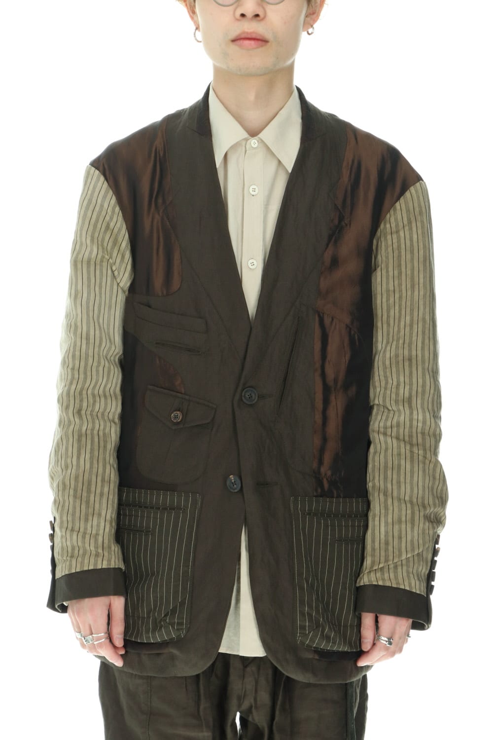 ルーズフィット リバーシブル ブレザー