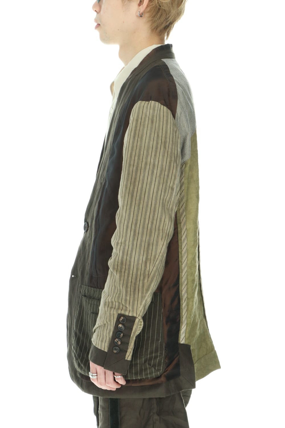 ルーズフィット リバーシブル ブレザー