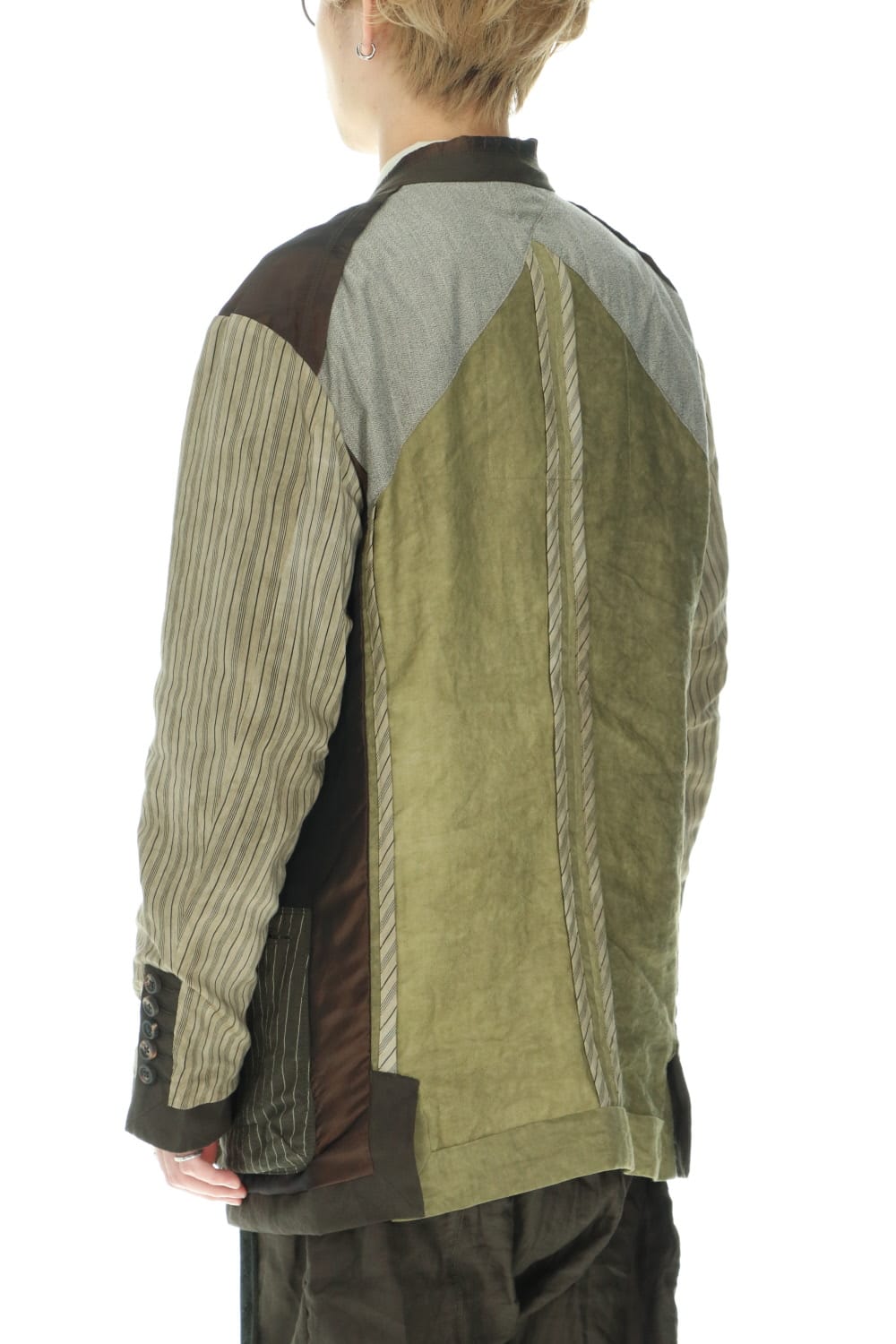 ルーズフィット リバーシブル ブレザー