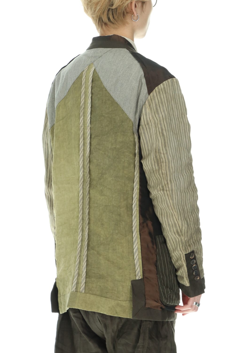 ルーズフィット リバーシブル ブレザー