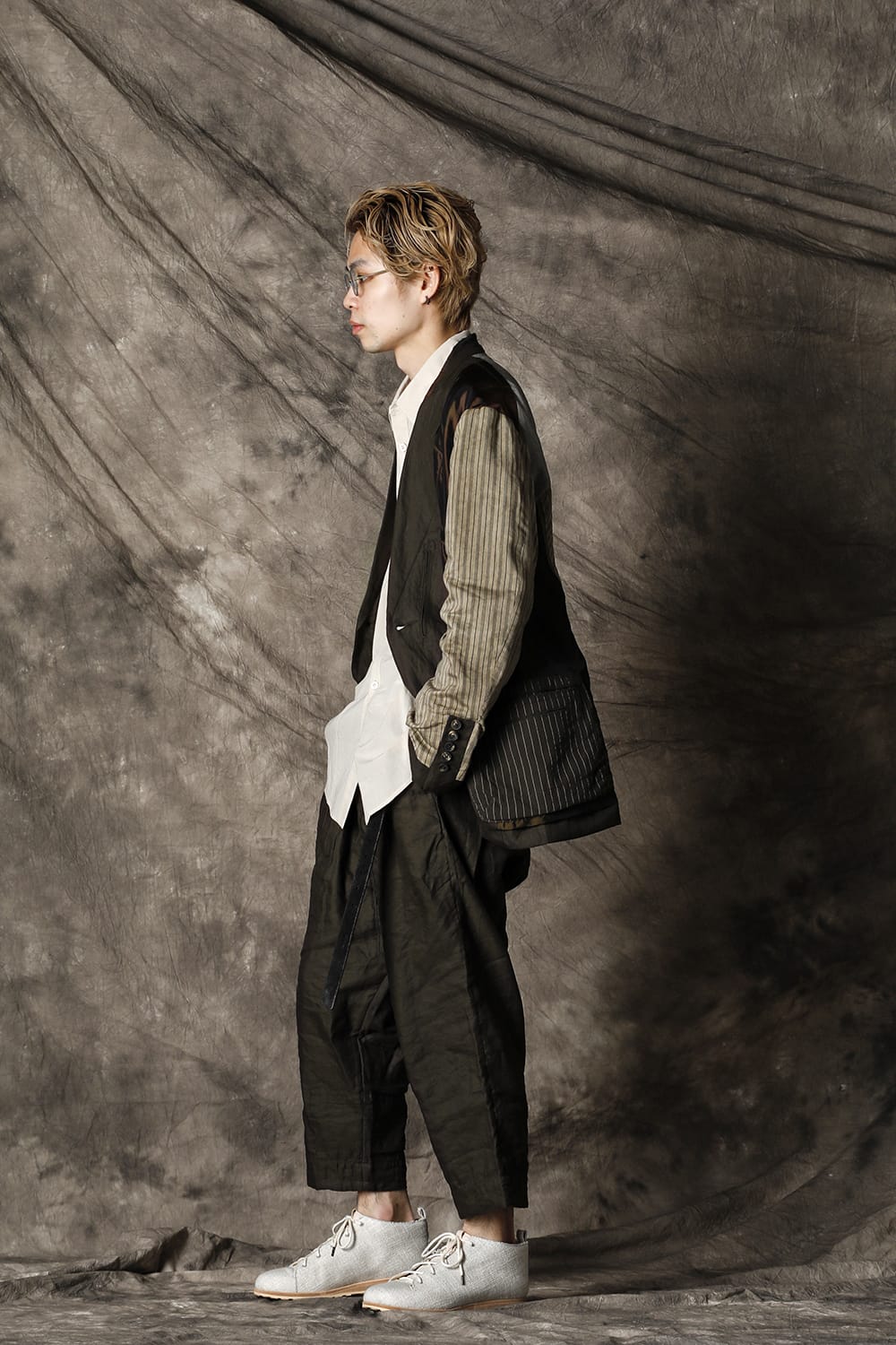 ルーズフィット リバーシブル ブレザー