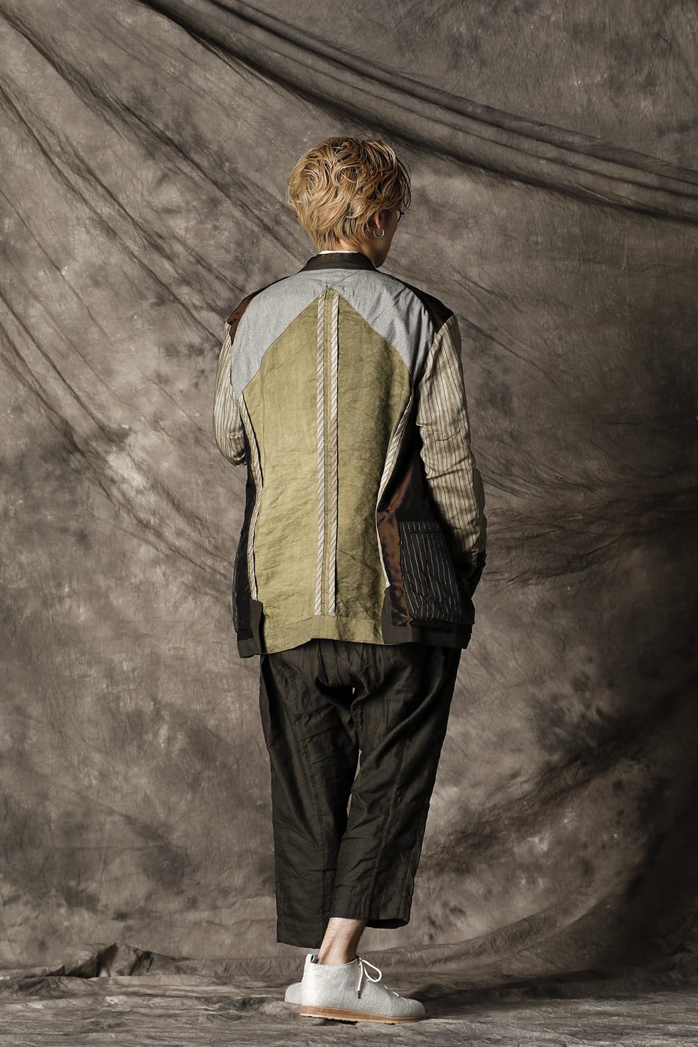 ルーズフィット リバーシブル ブレザー