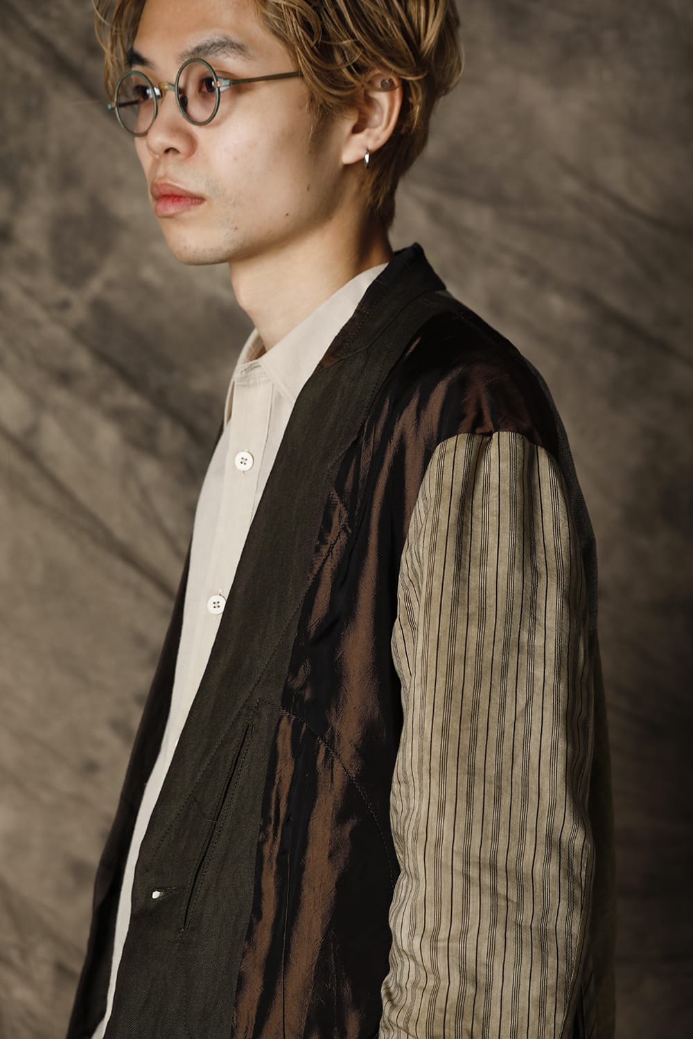 ルーズフィット リバーシブル ブレザー