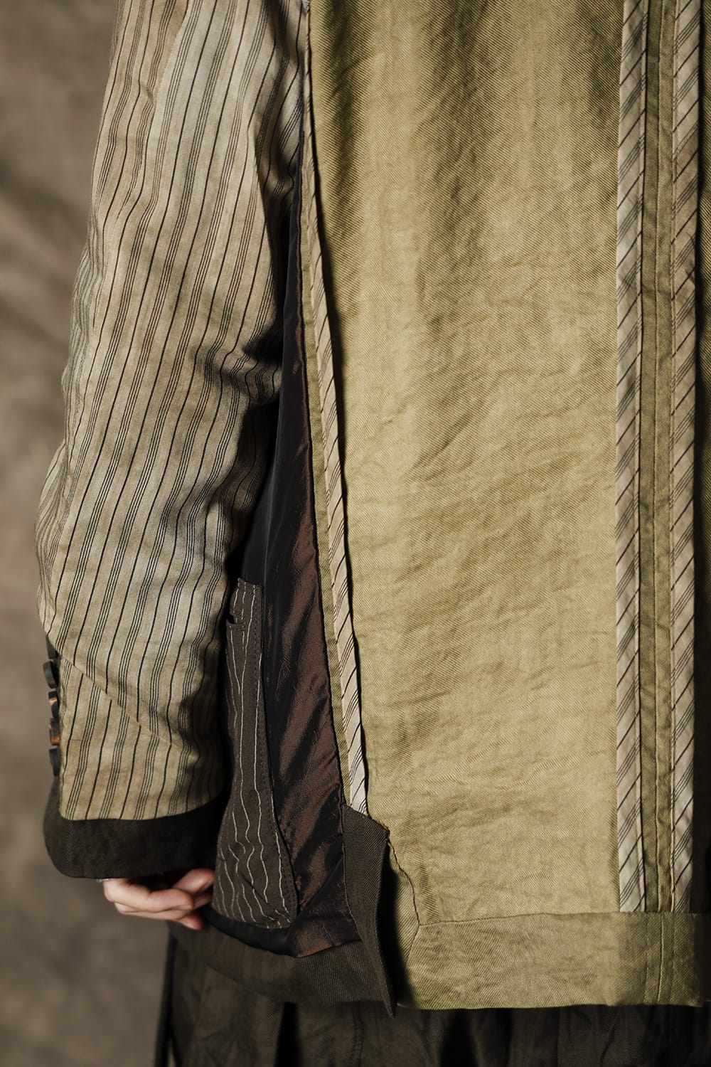 ルーズフィット リバーシブル ブレザー