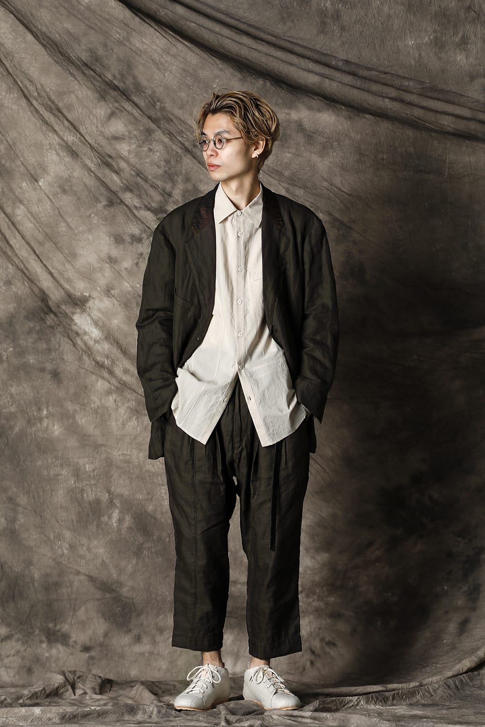 ルーズフィット リバーシブル ブレザー