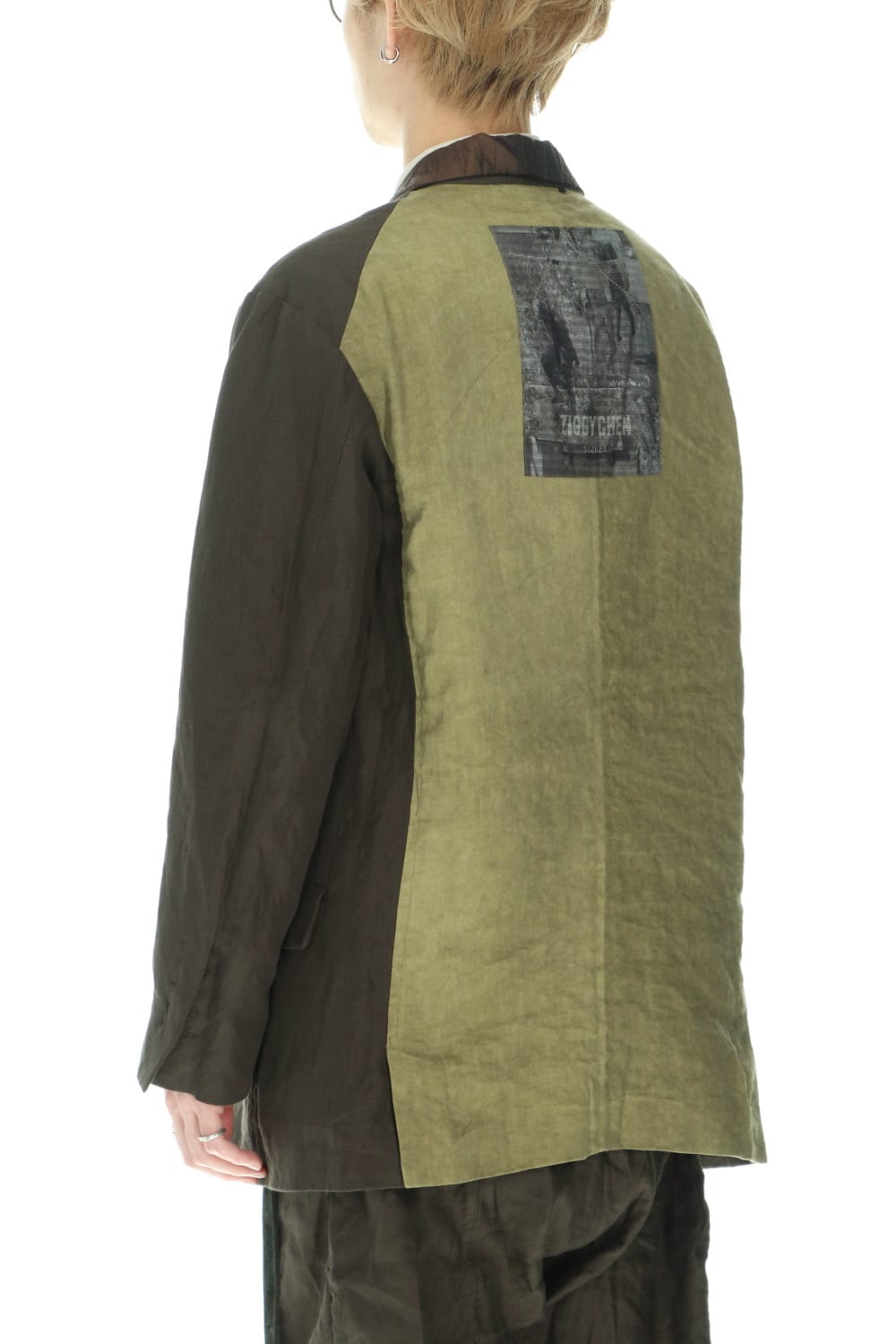 ルーズフィット リバーシブル ブレザー