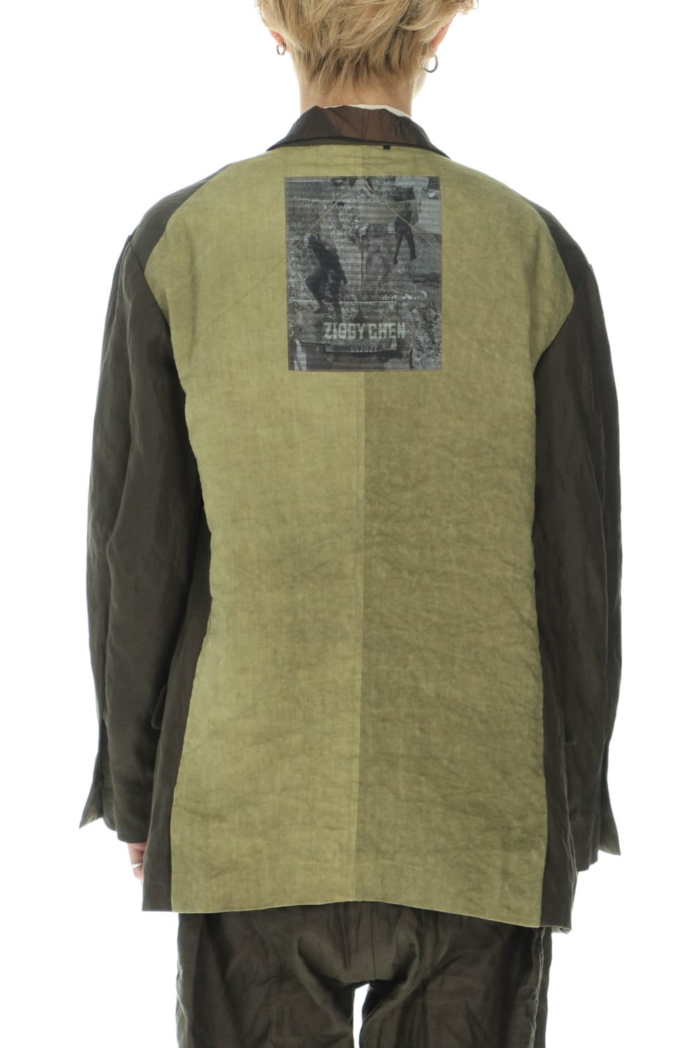 ルーズフィット リバーシブル ブレザー