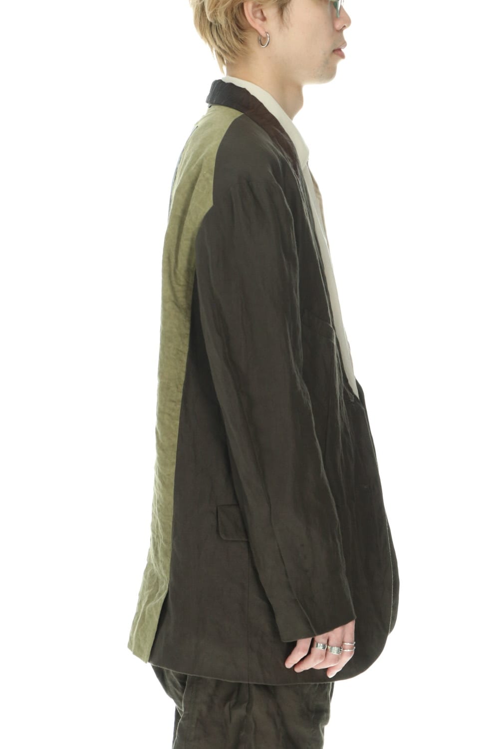ルーズフィット リバーシブル ブレザー