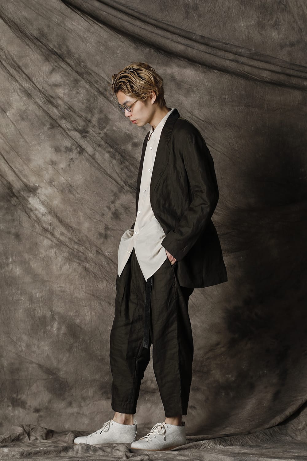 ルーズフィット リバーシブル ブレザー