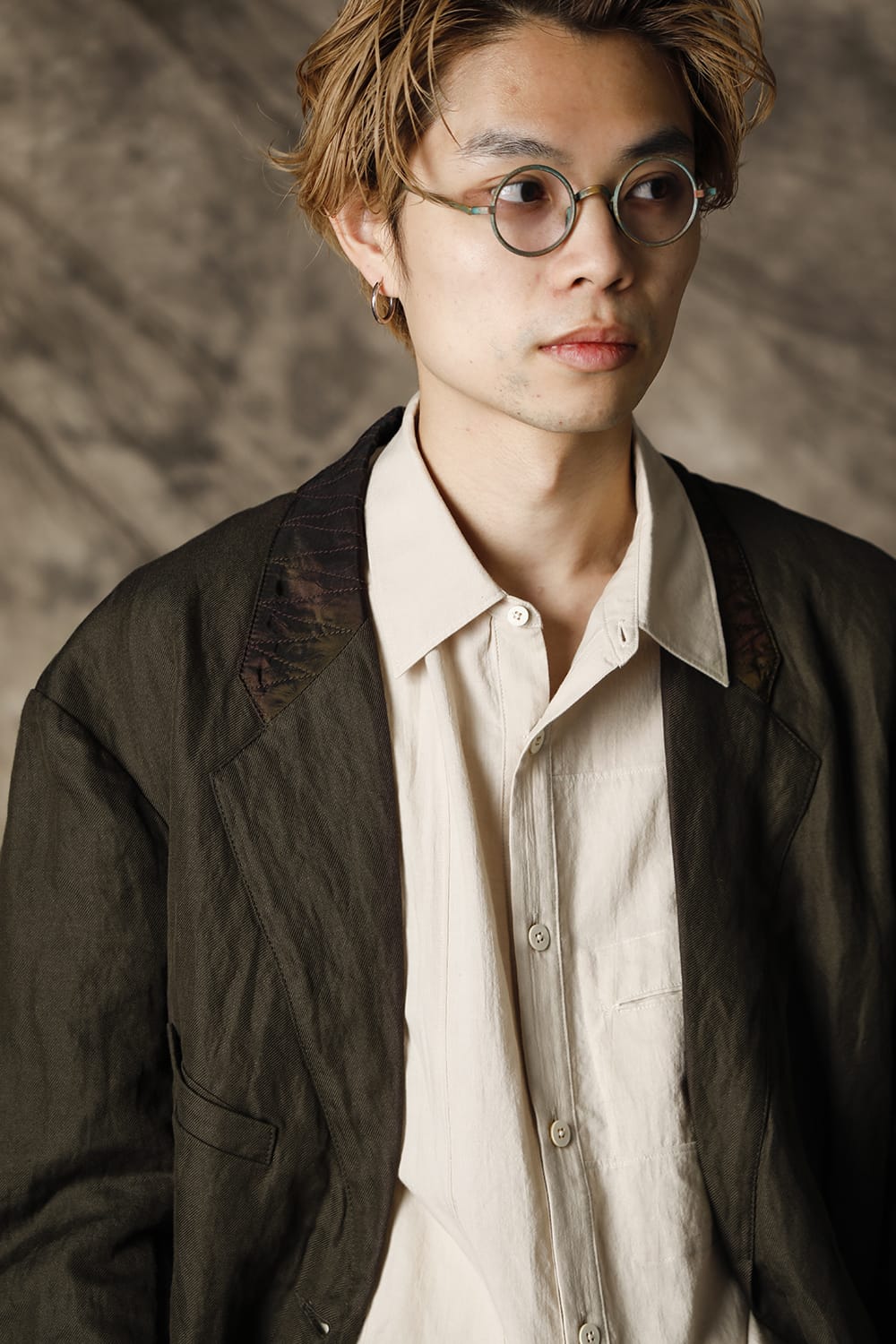 ルーズフィット リバーシブル ブレザー