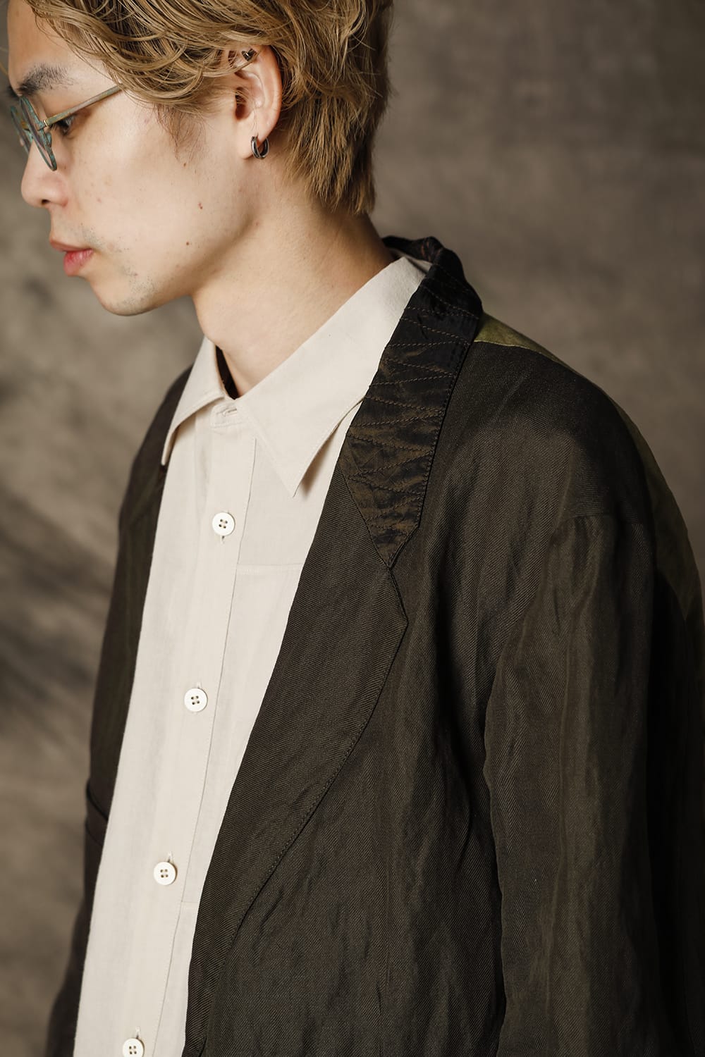 ルーズフィット リバーシブル ブレザー