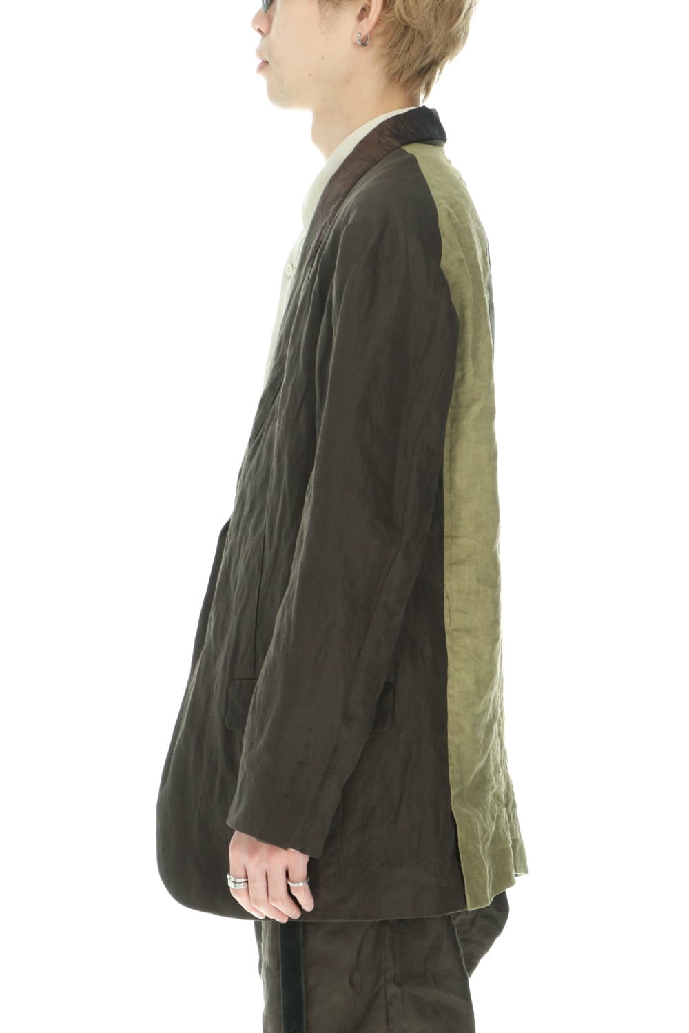 ルーズフィット リバーシブル ブレザー