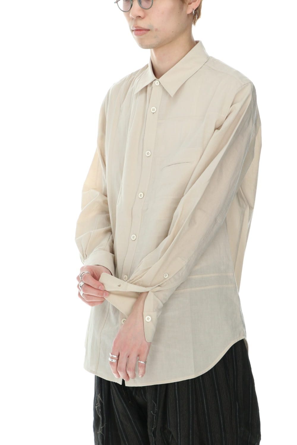 Separated Front Panel shirt