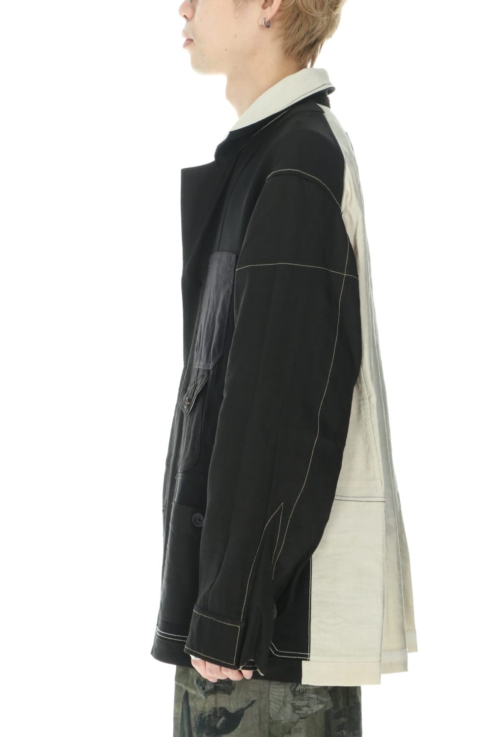 Inside out Loose fit Safari jacket