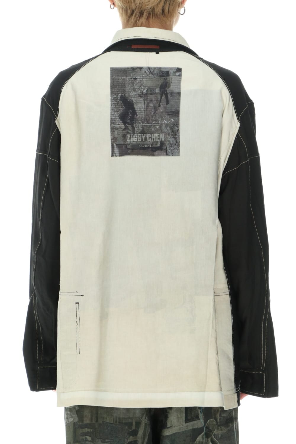 Inside out Loose fit Safari jacket