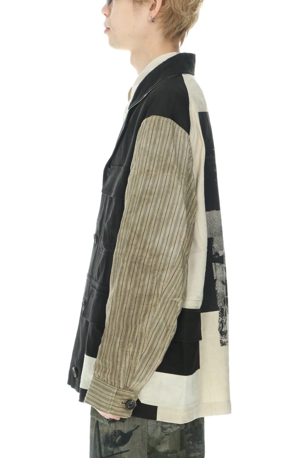 Inside out Loose fit Safari jacket