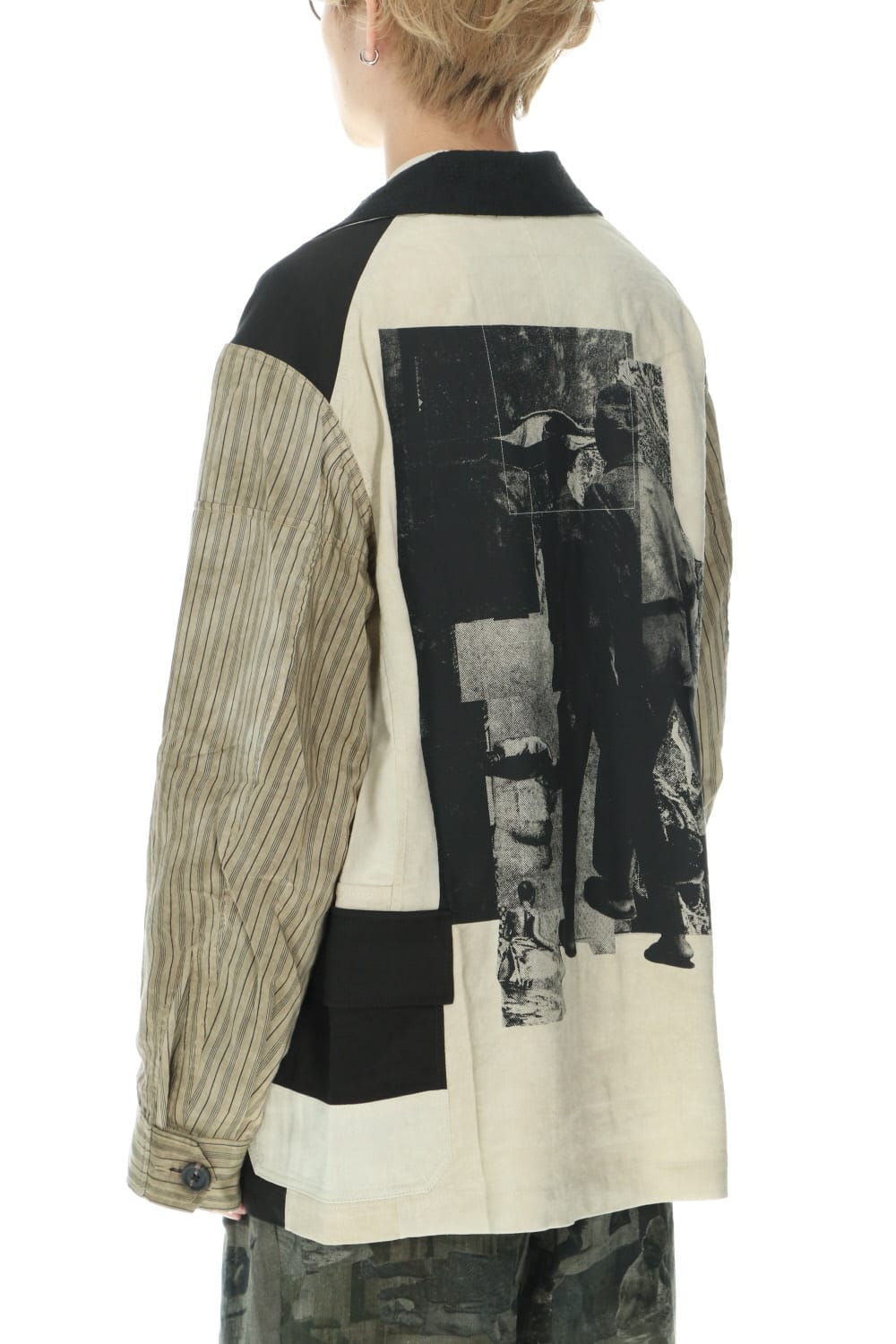 Inside out Loose fit Safari jacket