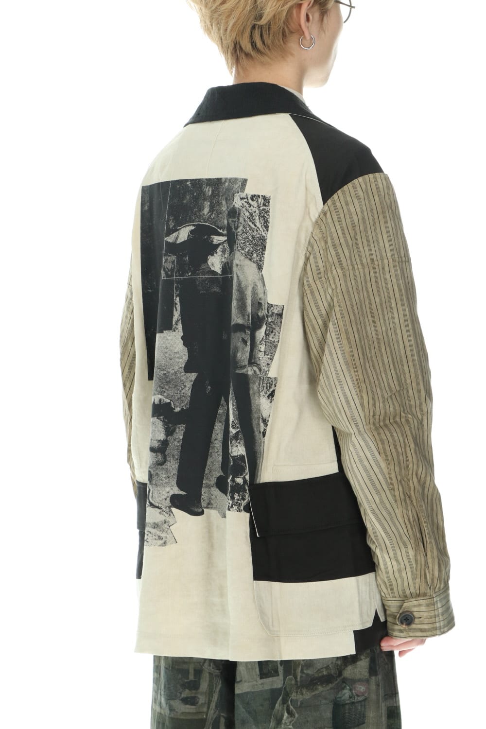 Inside out Loose fit Safari jacket