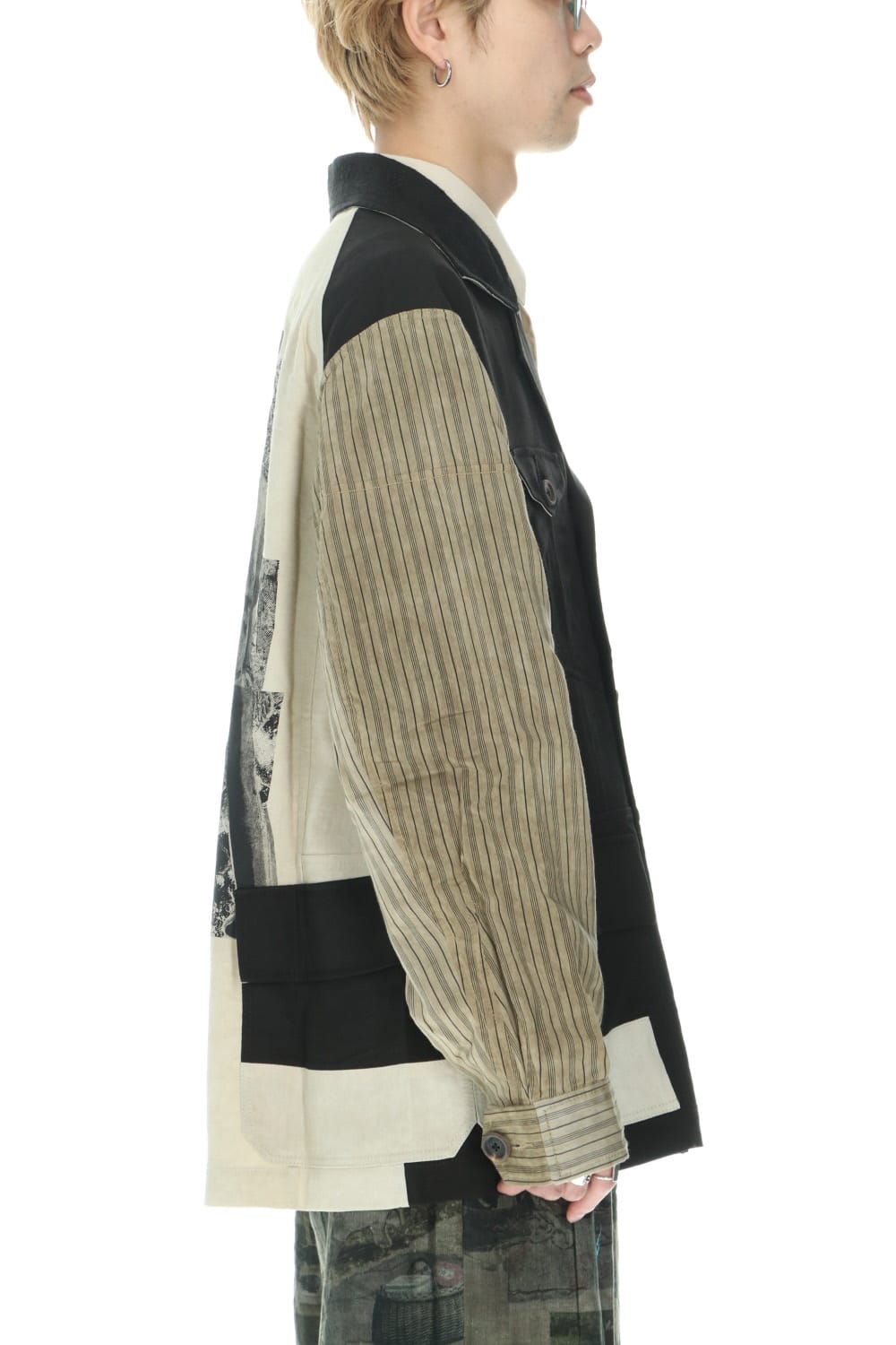 Inside out Loose fit Safari jacket