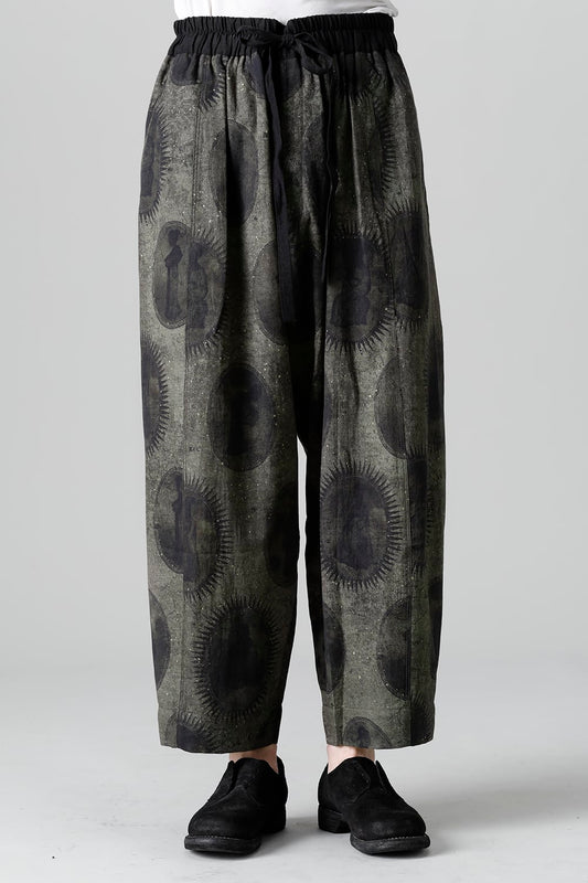 Tapered Cut Drawstring Pants