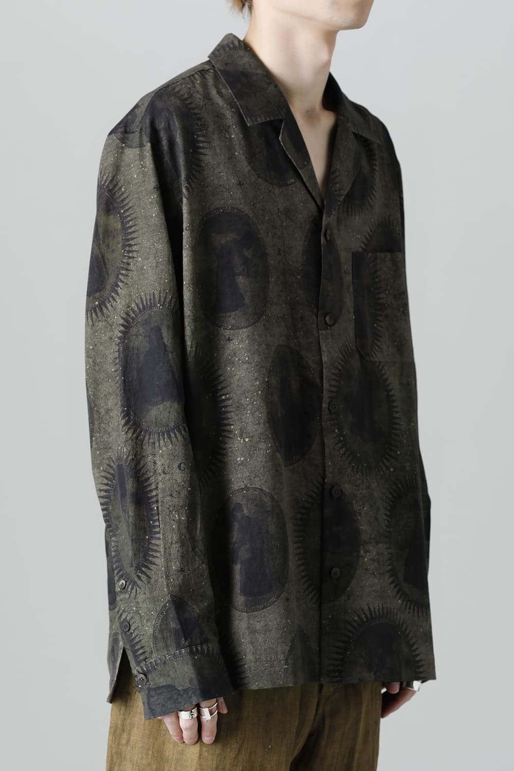 Field Shirt With Scholar Print