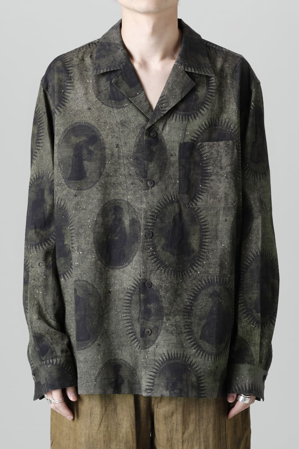 Field Shirt With Scholar Print