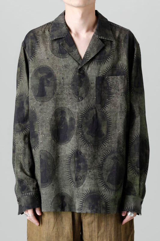 Field Shirt With Scholar Print