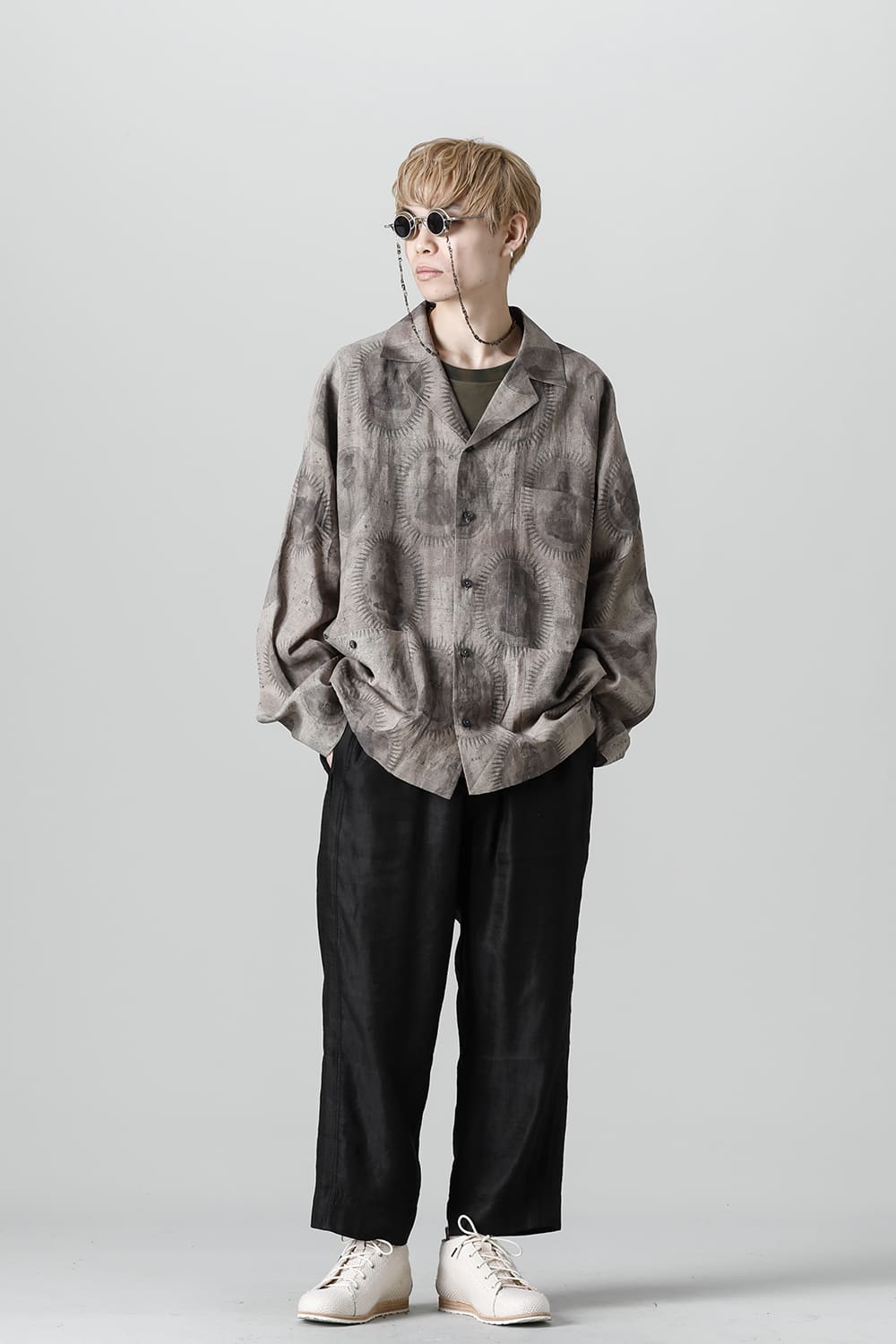 Printed Oversized Field Shirt