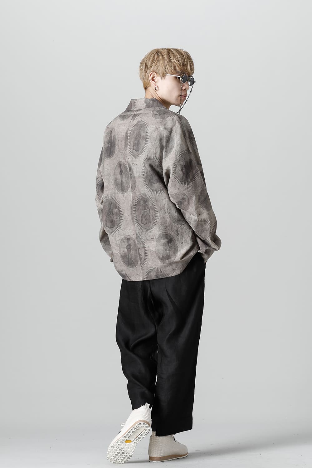 Printed Oversized Field Shirt