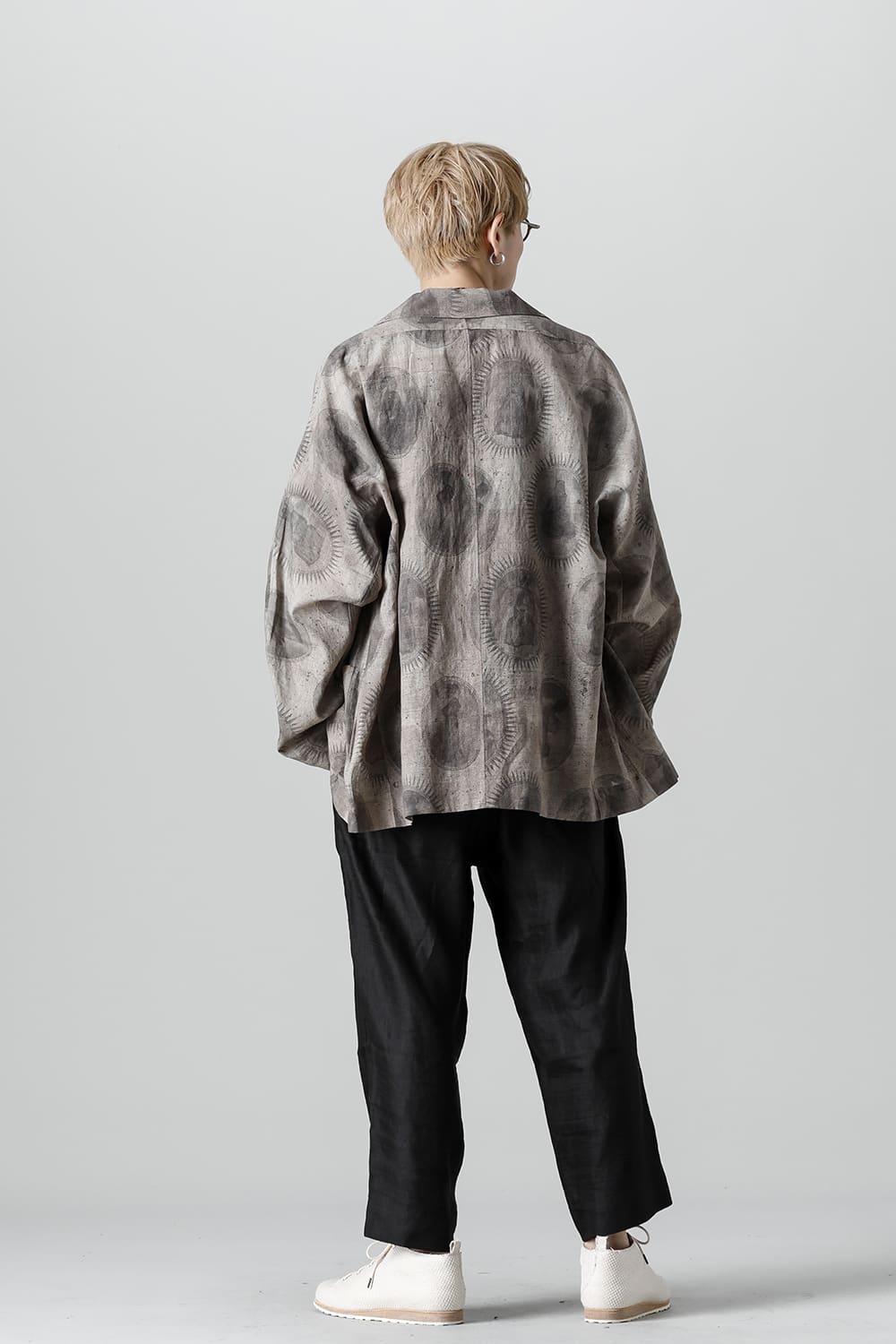 Printed Oversized Field Shirt