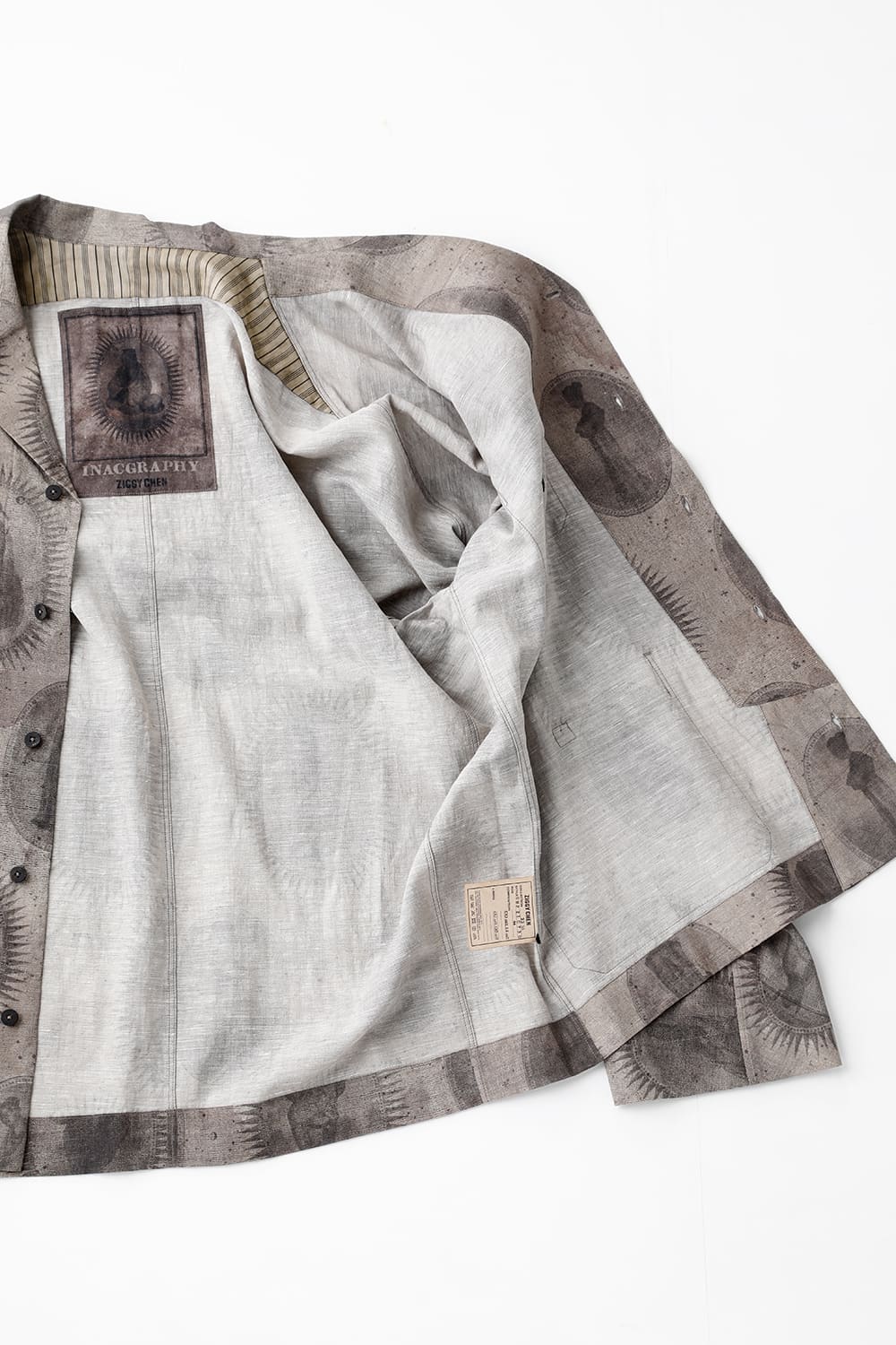 Printed Oversized Field Shirt