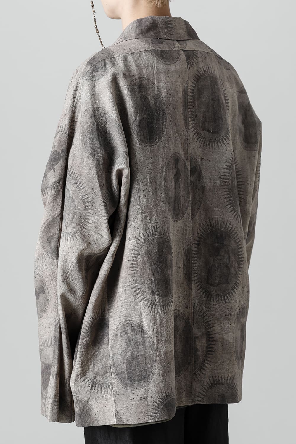 Printed Oversized Field Shirt