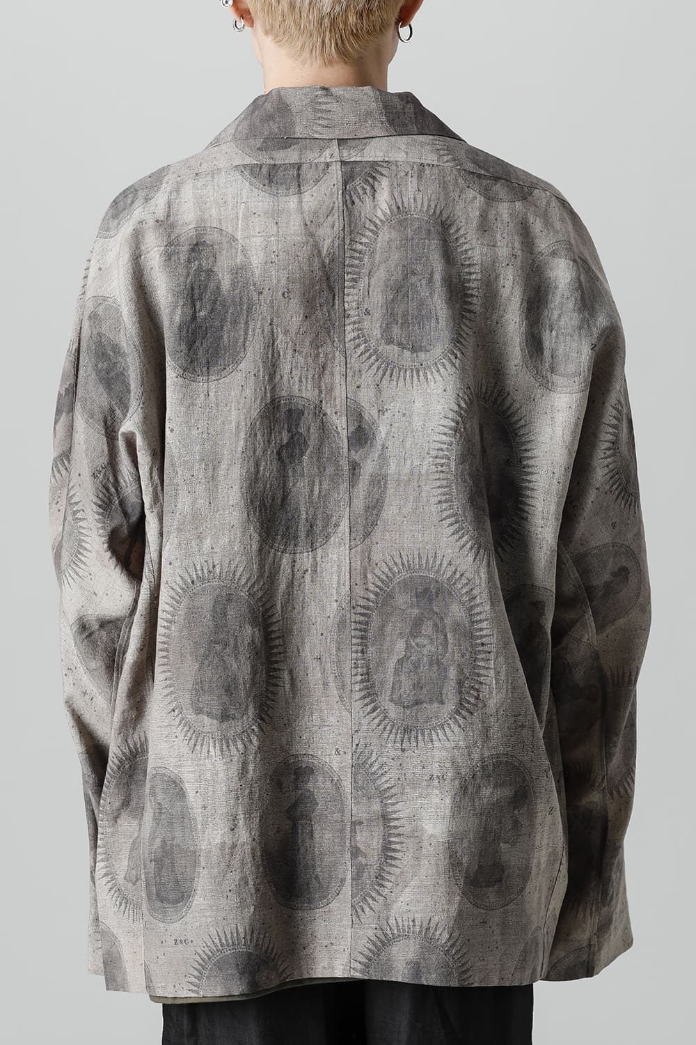 Printed Oversized Field Shirt