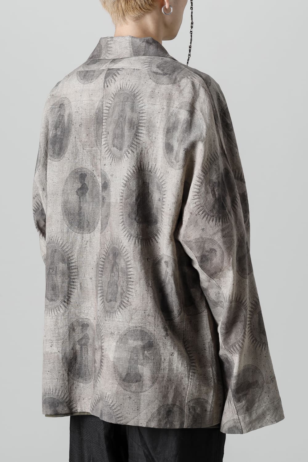 Printed Oversized Field Shirt
