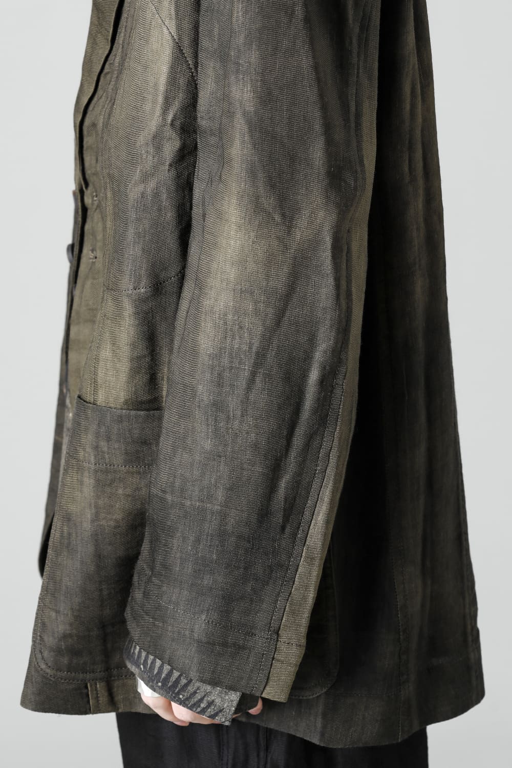 ルーズフィット シングル ブレステッド ブレザー