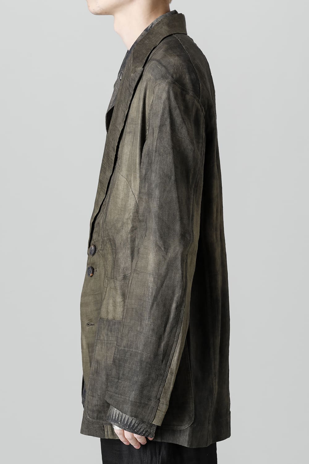 ルーズフィット シングル ブレステッド ブレザー