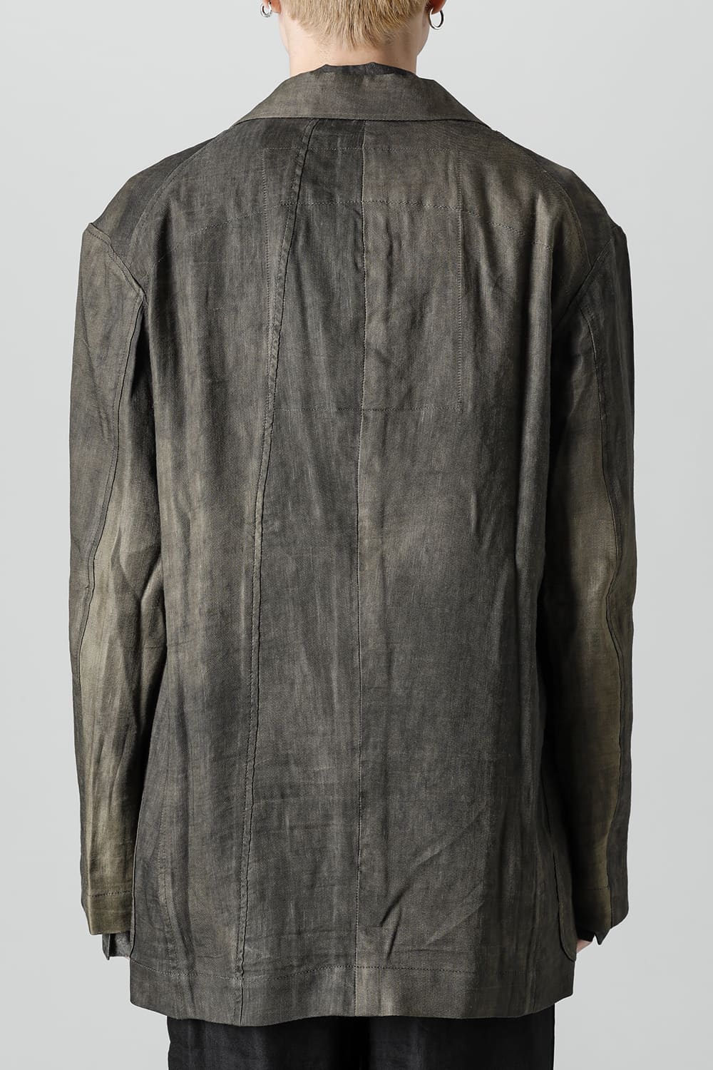 ルーズフィット シングル ブレステッド ブレザー