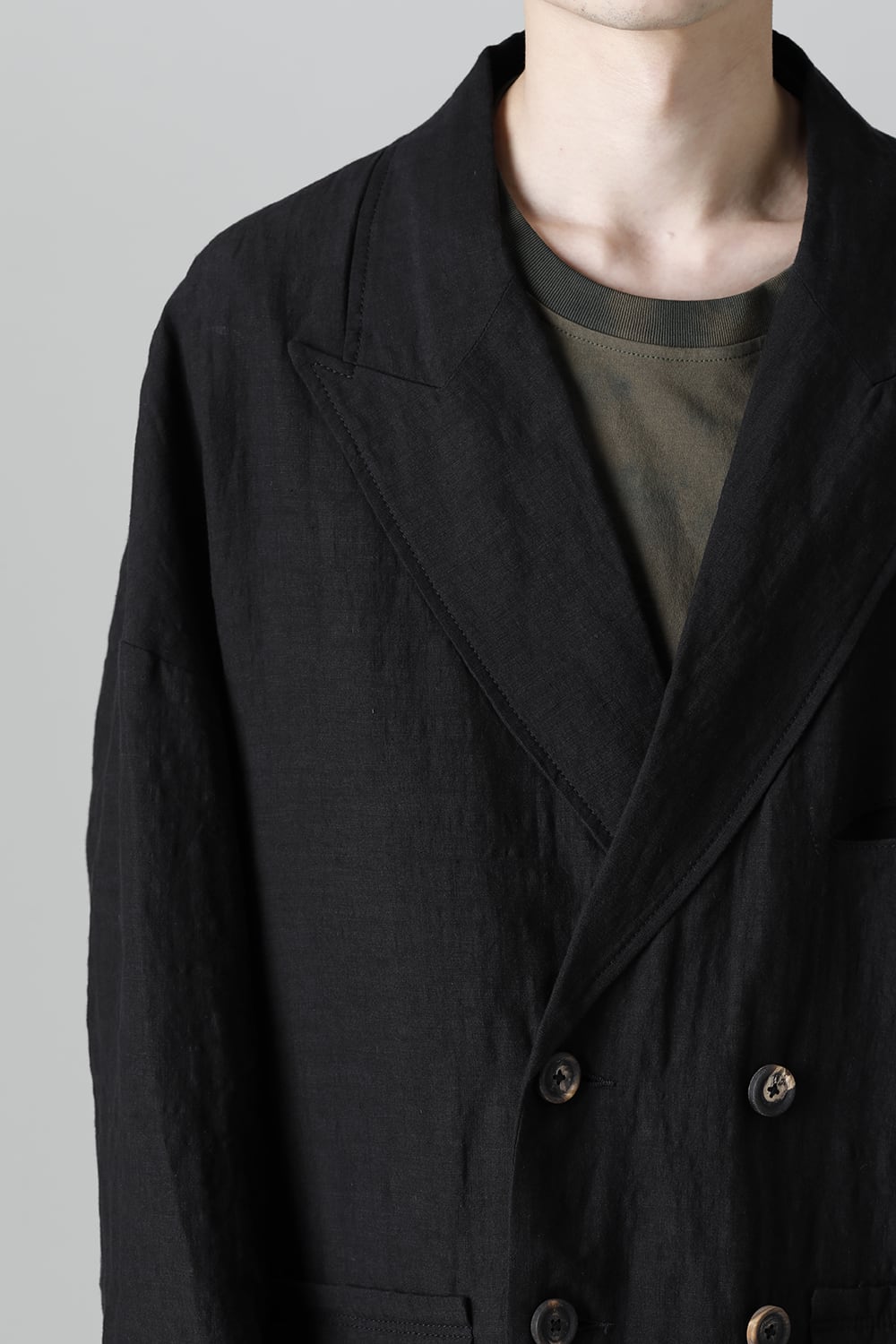 リバーシブル コラージュ ロングコート