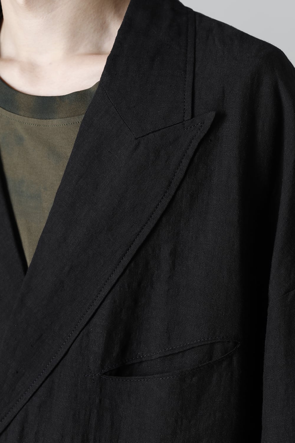 リバーシブル コラージュ ロングコート