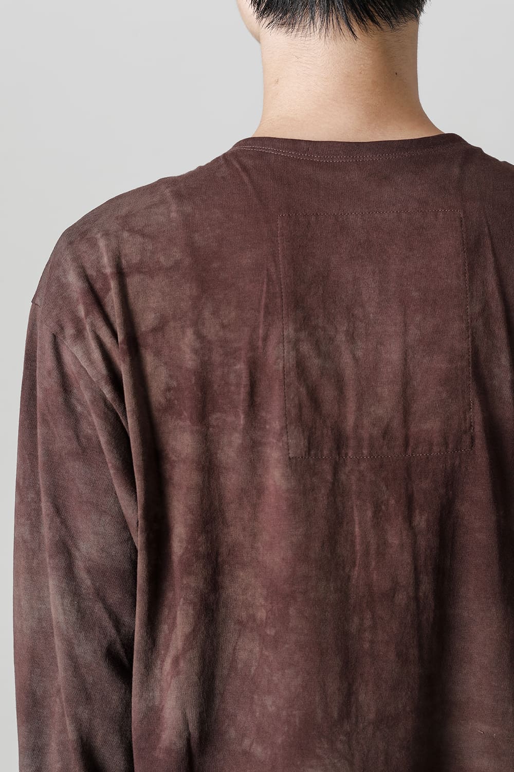 Asymmetric Longsleeve Tee  Brown