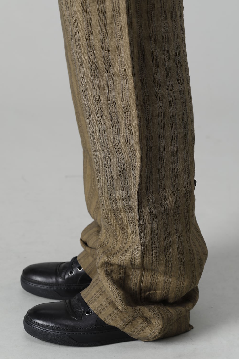 Adjustable Extra-Long Half Drawsting Trousers