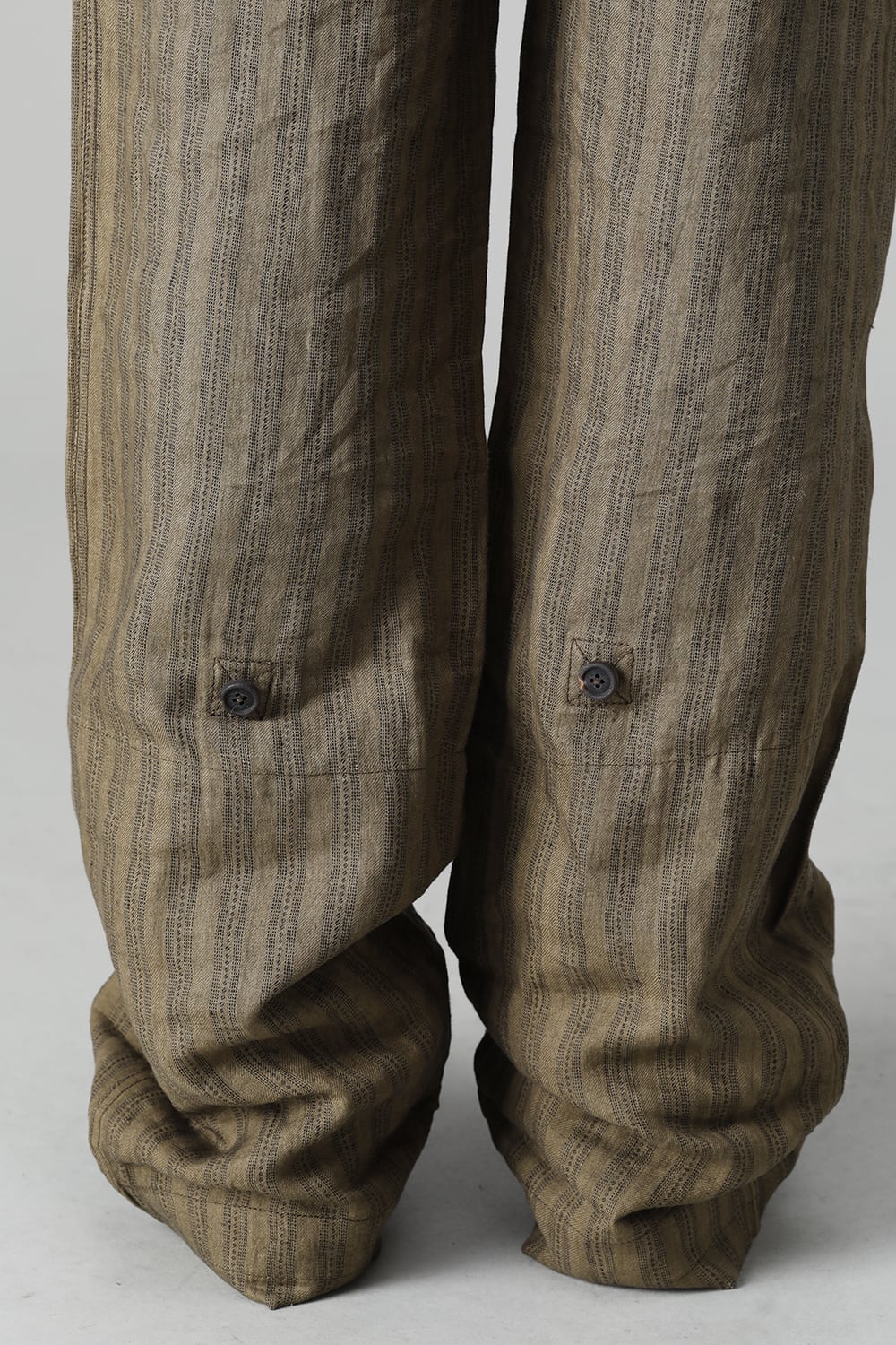 Adjustable Extra-Long Half Drawsting Trousers