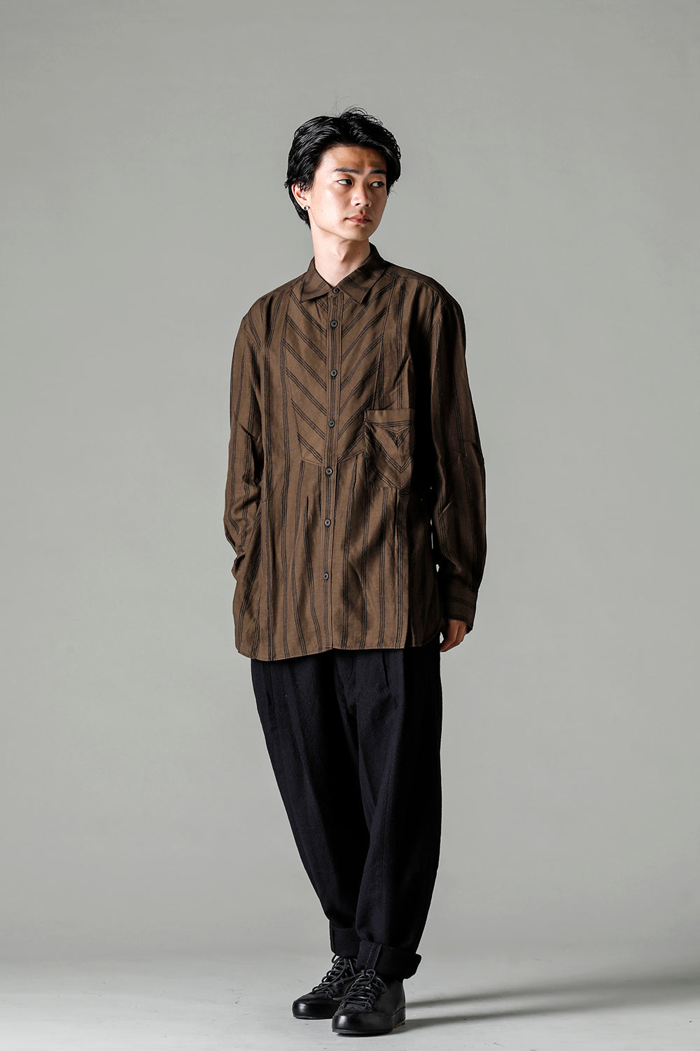 Front Slit Pocket Shirt