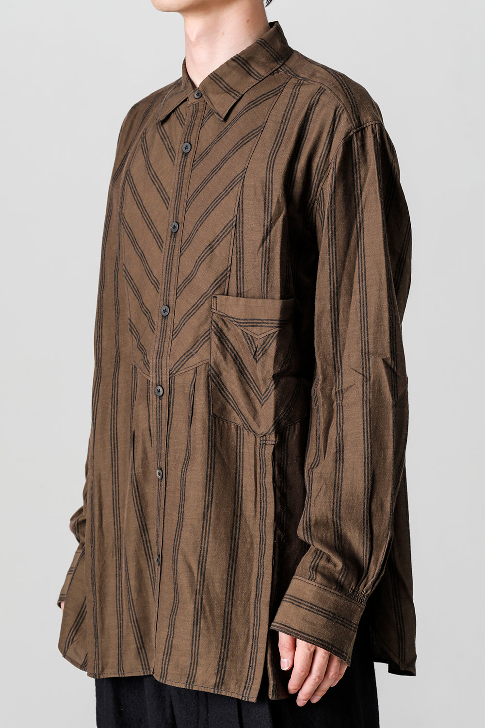 Front Slit Pocket Shirt