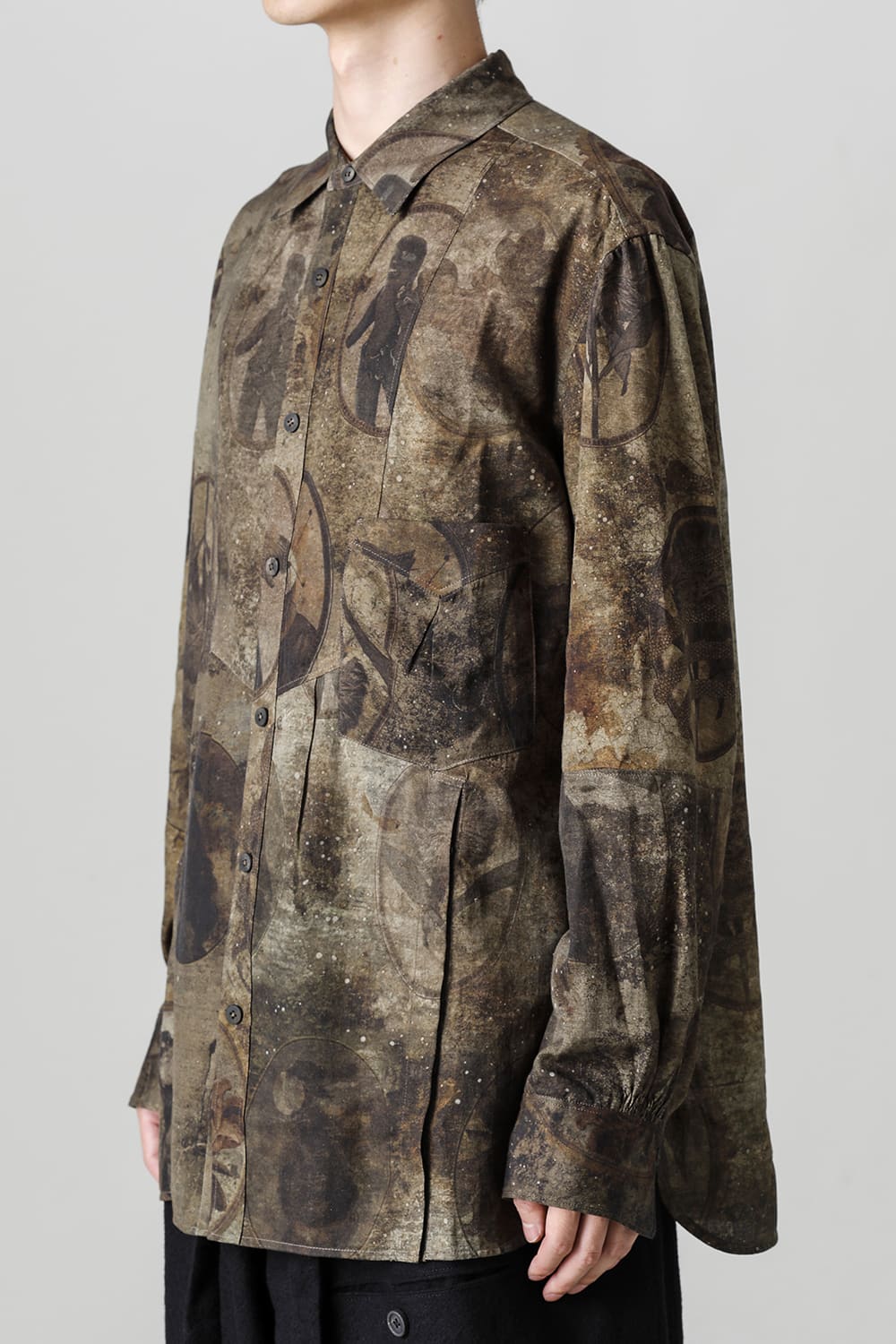 Front Slit Pocket Shirt