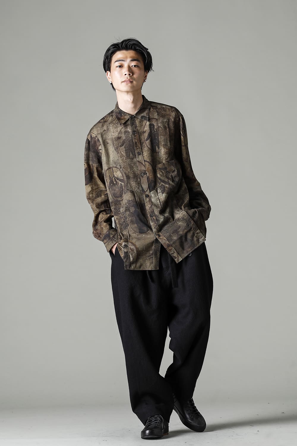 Front Slit Pocket Shirt