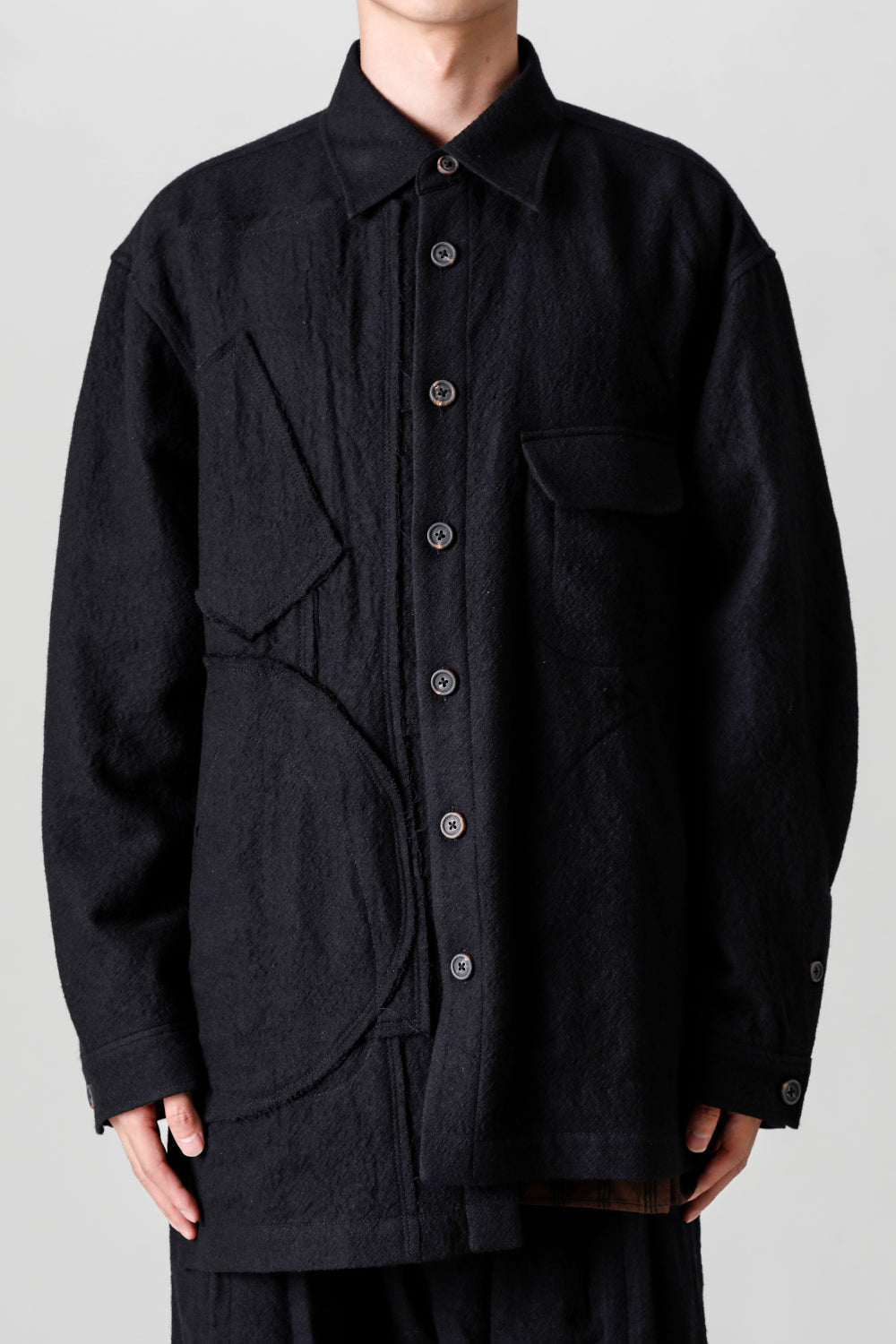 Geometric Patchwork Shirt